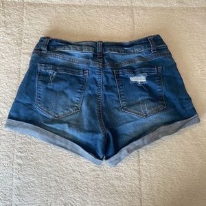 Cut Off Jean Shorts
